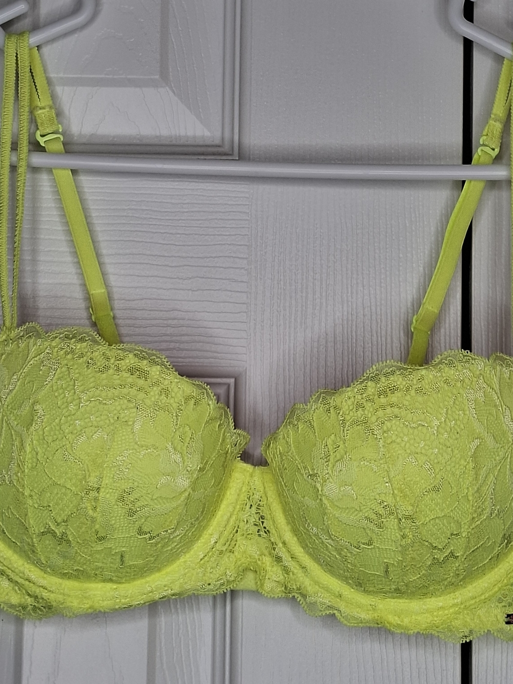 PINK Victoria's Secret Neon Yellow Bralette